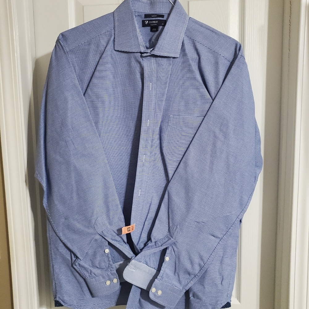 Mens XXL Slim Fit Dress Shirt